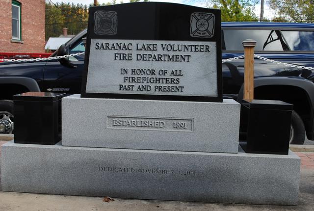 SLVFD's Firefighter Monument