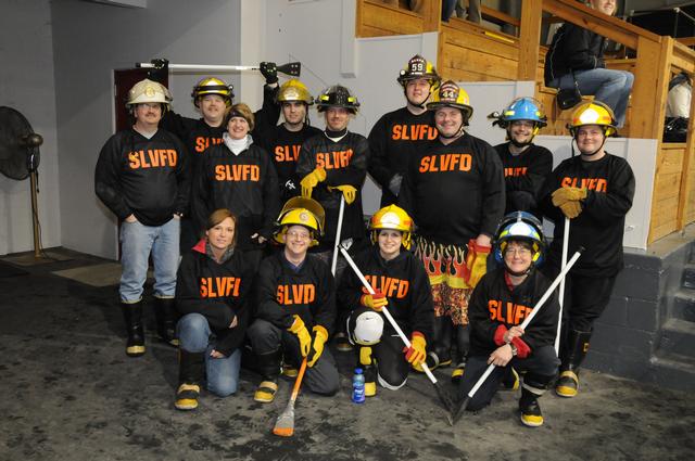 Saranac Lake Winter Carnival &quot;Firemans Broomball Team&quot;