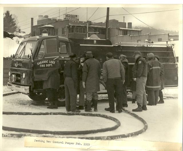 Pump Testing old Central Engine 141