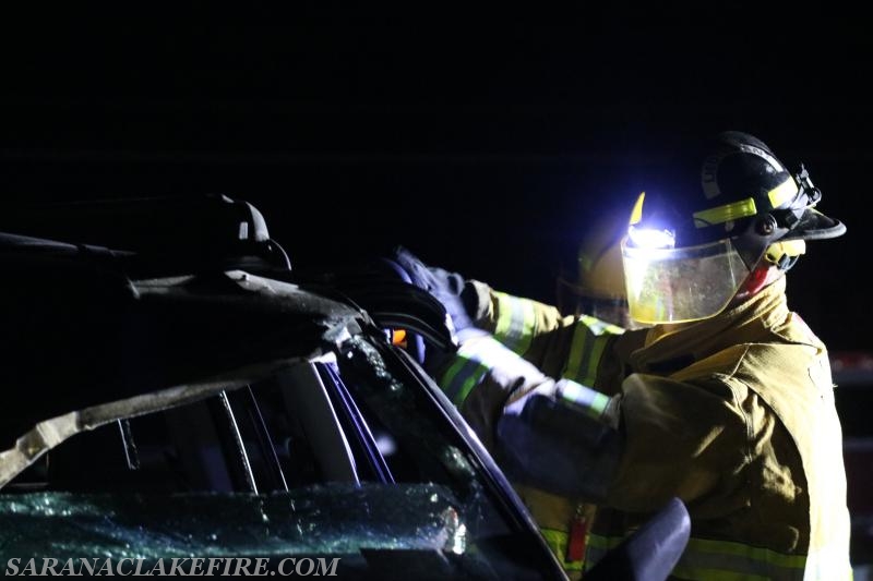 Images from vehicle extrication drill 9/28/2017 in Ray Brook NY.