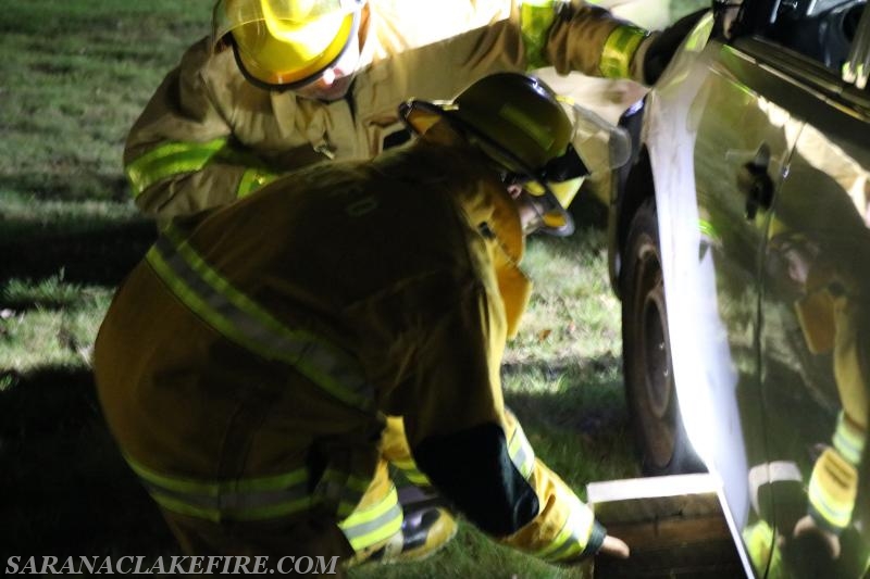 Images from vehicle extrication drill 9/28/2017 in Ray Brook NY.